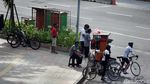 Pandemi Corona, PKL Menjamur di Jalan Sudirman