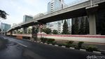 Hari Ini Ruas Jalan di Jakarta Terlihat Lengang
