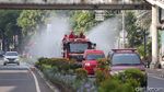 Jelang New Normal, Jalan-jalan di Jakarta Disemprot Disinfektan