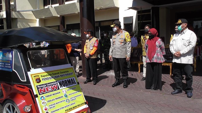 Bentor Sosialisasikan New Normal di Gorontalo