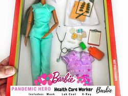 Kreasi Barbie Keren! Ada Tenaga Medis Sampai Tukang Meeting Zoom