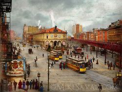 Keren! Deretan Foto Hitam Putih New York Dijadikan Berwarna