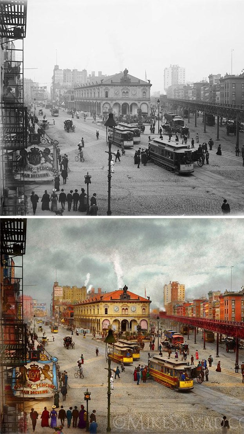 Foto merupakan cuplikan momen yang bisa diabadikan untuk waktu lama. Melalui foto kita bisa melakukan perjalanan waktu seperti yang dilakukan fotografer ini.