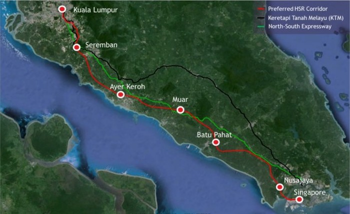 Kereta Cepat Malaysia-Singapura