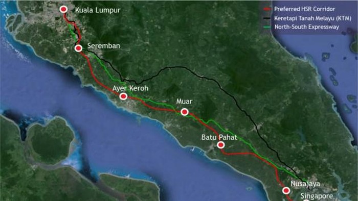 Kereta Cepat Malaysia-Singapura