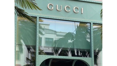 Foto: Butik Hermes Hingga Gucci Jadi Korban Vandalisme di Beverly Hills
