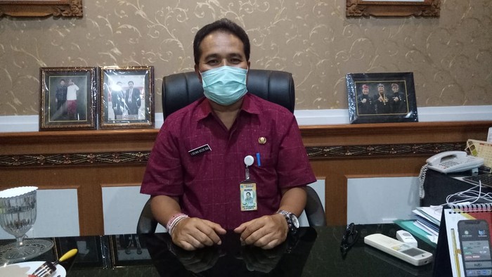Jubir Gugus Tugas COVID-19 Kota Denpasar, I Dewa Gede Rai (Angga Riza/detikcom)