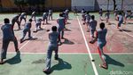 Selama PSBB, Anak Binaan Lapas Tangerang Tetap Rajin Olahraga Pagi