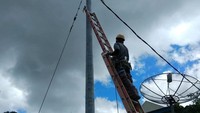 Untuk melistriki 7 desa ini, PLN membangun Jaringan Tegangan Menengah (JTM) lebih dari 53,35 kilometer sirkit (kms), Jaringan Tegangan Rendah (JTR) lebih dari 52,02 kms dan 24 Unit Gardu Distribusi (Trafo) dengan jumlah Daya 1.525 kiloVolt Ampere.Foto: Dok. PT PLN