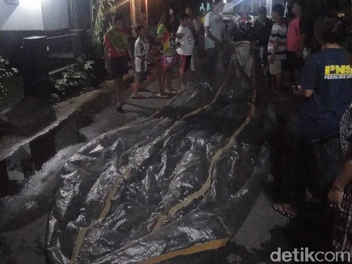 Balon udara jatuh di Klaten