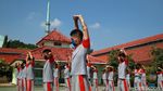 Selama PSBB, Anak Binaan Lapas Tangerang Tetap Rajin Olahraga Pagi