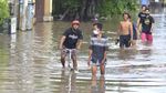 Kawasan Griya Anyar Bali Terendam Banjir