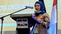 Putri Wapres MaRuf Amin Yang Juga Wakil Sekjend DPP Partai Demokrat Siti Nur Azizah Saat Memaparkan Visi dan Misi Pencalonannya Sebagai Calon Walikota Tangsel. Budi menyebutkan PKS terbuka berpeluang dengan partai besutan SBY. Menurutnya bahwa komunikasi PKS dan Partai Demokrat sudah terjalin cukup baik sehingga layak menjadi sahabat koalisi pada pesta demokrasi di Tangsel mendatang. Foto: dok. PKS