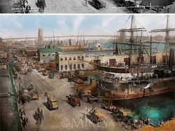 Keren! Deretan Foto Hitam Putih New York Dijadikan Berwarna