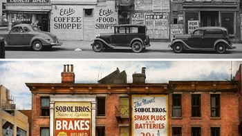 Seorang fotografer melakukan perjalanan waktu dengan cara mewarnai foto-foto lama New York. (Istimewa/dok. Bored Panda/Mike Savad)