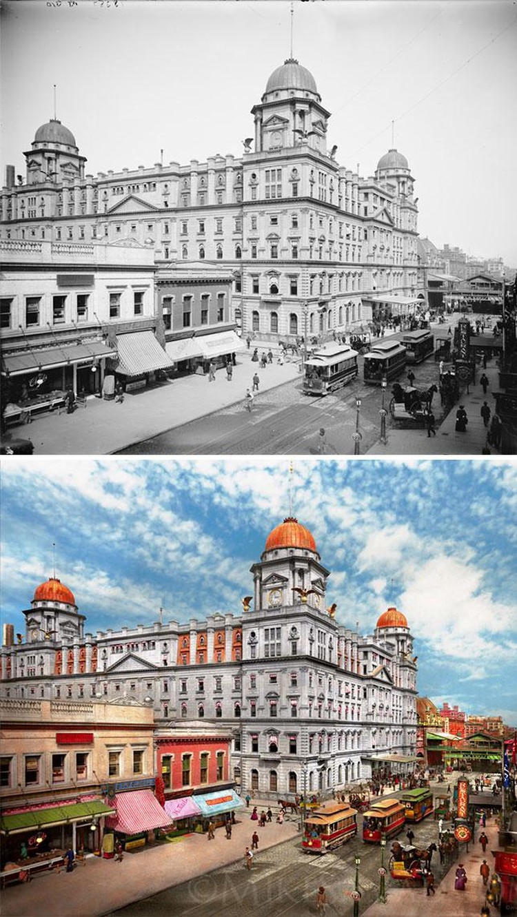 Keren! Deretan Foto Hitam Putih New York Ketika Dijadikan Berwarna Foto merupakan cuplikan momen yang bisa diabadikan untuk waktu lama. Melalui foto kita bisa melakukan perjalanan waktu seperti yang dilakukan fotografer ini.