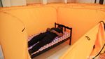 Melihat Bilik COVID-19 di GOR Pademangan