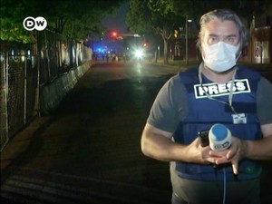 Wartawan DW Ditembaki Polisi AS Saat Meliput Kerusuhan di Minneapolis