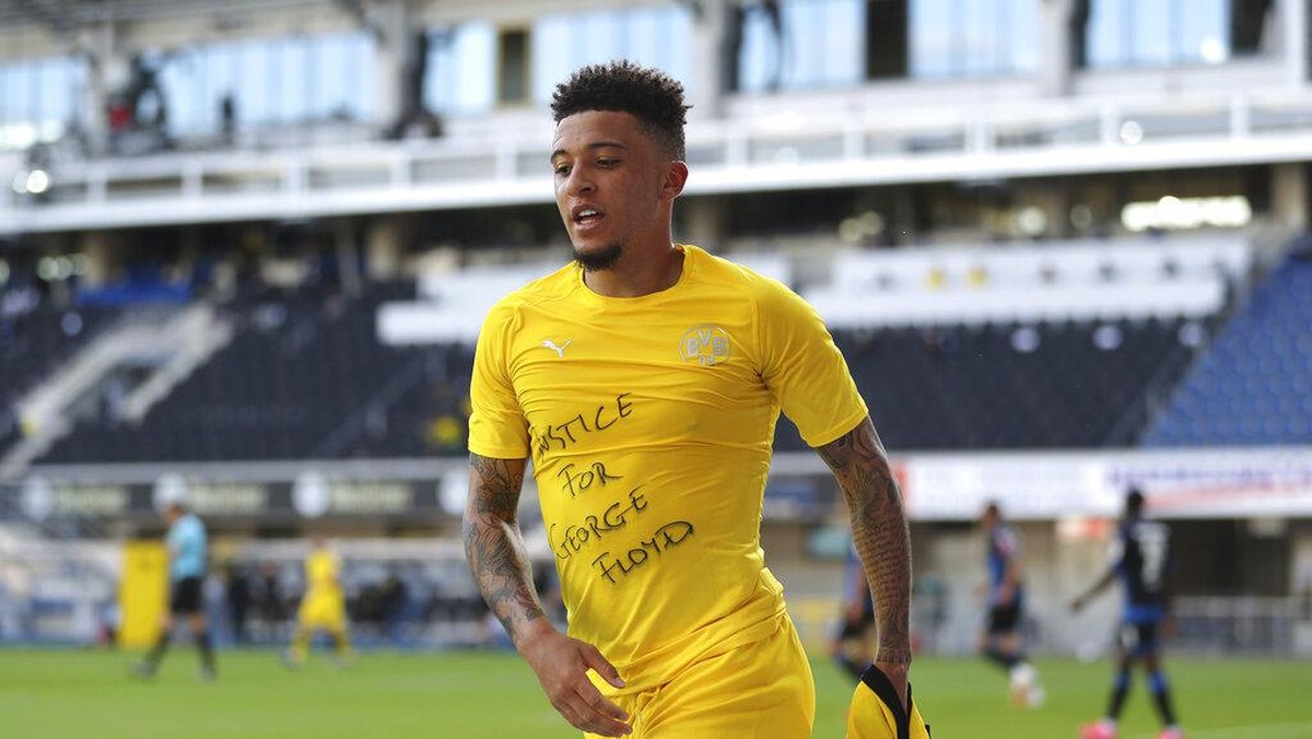 2 Pemain Muda Ini Oke Juga buat Alternatif Jadon Sancho. (Foto: Lars Baron/Pool via AP)