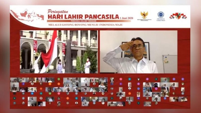 Upacara Hari Lahir Pancasila di UGM