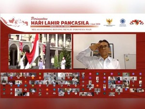 UGM Gelar Upacara Online Peringatan Hari Lahir Pancasila