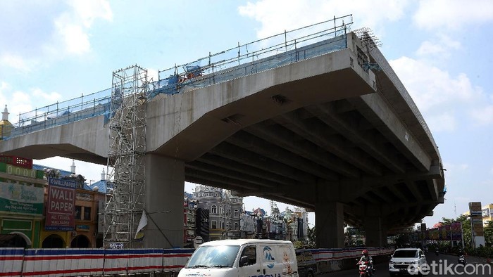 Potret Terkini Pembangunan Tol Cimanggis-Cibitung Pembangunan Tol Cimanggis-Cibitung terus dikebut. Tol Cimanggis-Cibitung dibagi menjadi 2 seksi, dengan seksi seksi IA siap dioperasikan Juli mendatang.