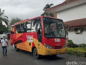 45 Bus Bantuan Kemenhub Mengaspal di Palembang, Gratis Hingga Desember