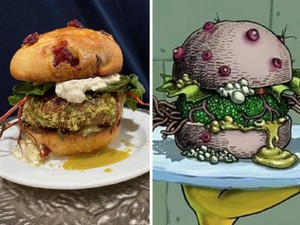 Burger Nasty Patty Racikan SpongeBob Bisa Dinikmati di Dunia Nyata