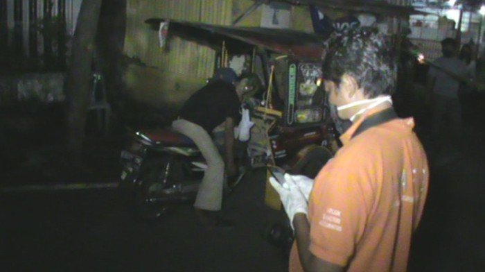 Pria di Makassar ditemukan tewas di becak motor