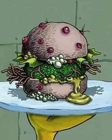 burger spongebob