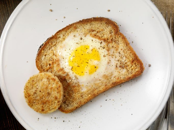 Roti Isi Telur Lumer