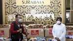 Ribuan Masker untuk Pencegahan COVID-19 di Surabaya