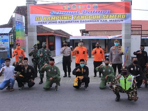 Forkopimda Madiun Libatkan Pesilat untuk Tekan Corona di Kampung Tangguh