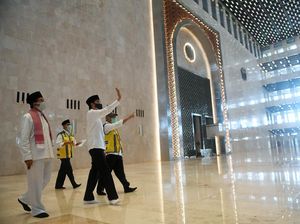 Poin-poin Instruksi Jokowi saat Cek Persiapan New Normal di Istiqlal