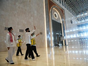 Poin-poin Instruksi Jokowi saat Cek Persiapan New Normal di Istiqlal