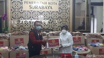 Selain Mobil PCR, Surabaya Juga Dapat Bantuan 120.000 Masker dari BIN