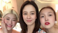Selain itu Song Ji Hyo juga memiliki wajah awet muda dan tak kalah dengan gadis remaja. Dok. Instagram/my_songjihyo