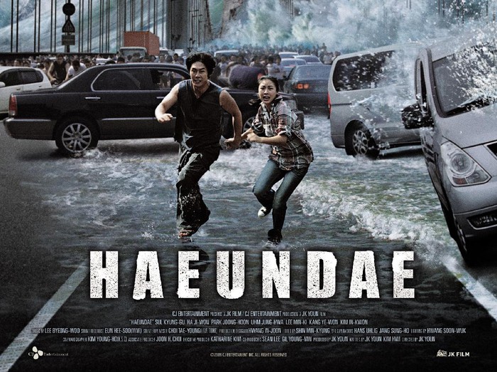 Poster Film Haeundae yang tayang di Trans7
