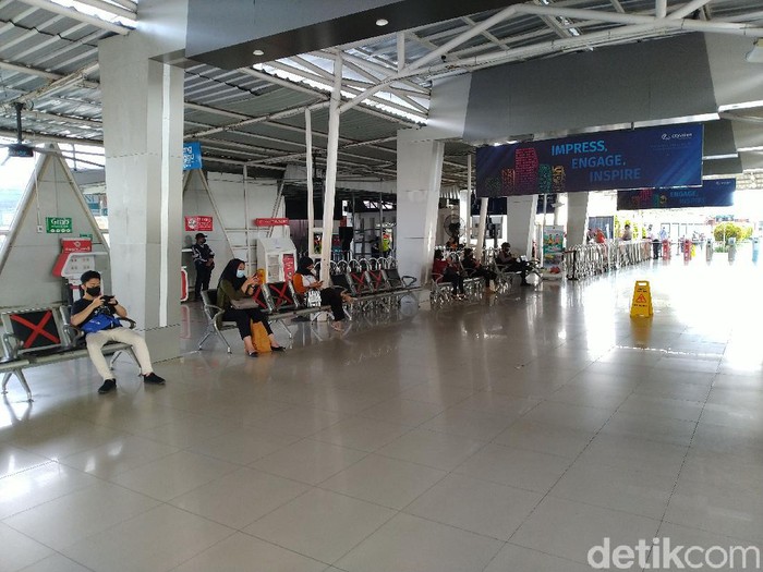 Kondisi Stasiun Bogor, Selasa (2/6) pukul 08.00 WIB
