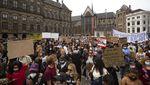 Demo Kematian George Floyd Juga Digelar di Amsterdam