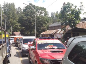 Ada Pemeriksaan COVID-19, Pedagang Tertahan di Perbatasan Enrekang-Toraja