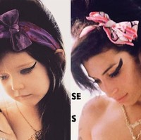 Lola juga berdandan ala penyanyi dan pencipta lagu soul, jazz, dan R&B dari Inggris, Amy Winehouse, dalam Lioness: Hidden Treasures. Eyelinernya tampak menggemaskan ya! Foto: Instagram