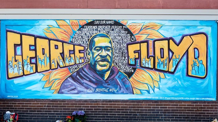 Mural George Floyd