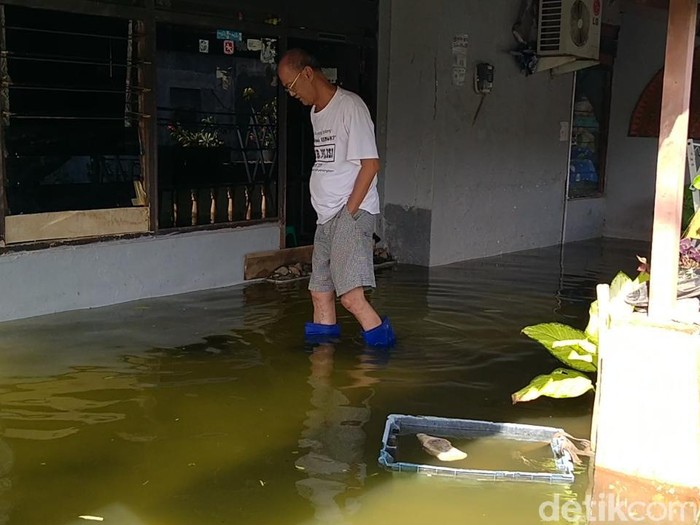 Banjir rob di Kota Pekalongan, Rabu (3/6/2020).