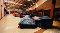 Seperti terlihat di rest area KM 13 Ruas Tol Jakarta-Tangerang, Rabu (03/06/2020).