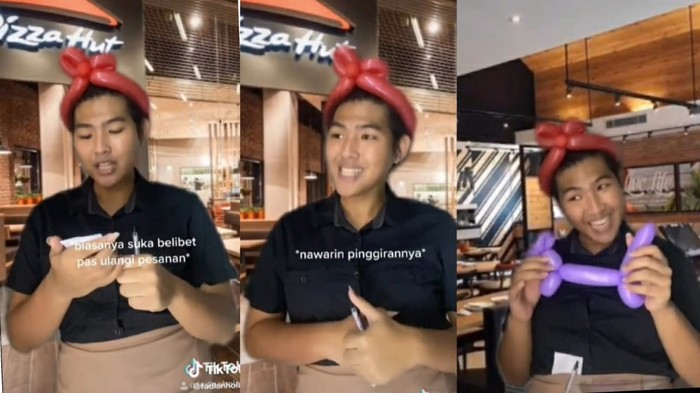 Aksi Lucu Fadlan Holao Saat Parodikan Karyawan Resto