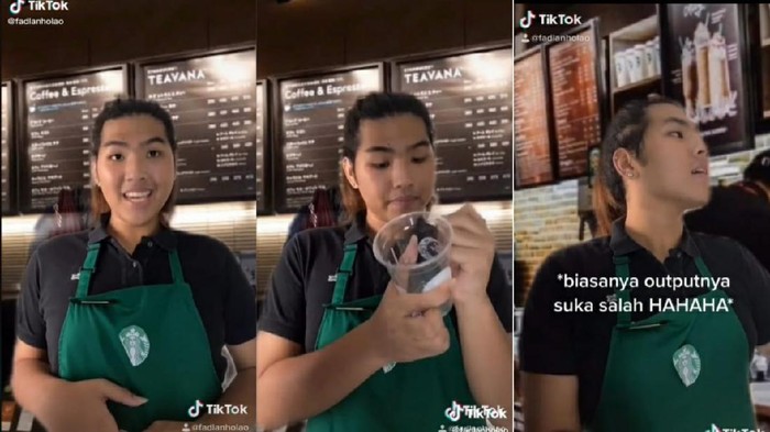 Aksi Lucu Fadlan Holao Saat Parodikan Karyawan Resto