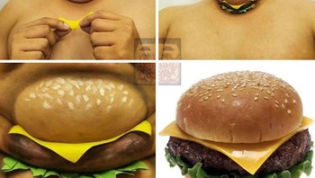 Cosplay burger... Foto: Lowcostcosplay