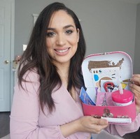 Christine pun mengaku akan melakukan audisi untuk peran Meghan Markle dalam sebuah film. Ia juga berharap bisa bekerja di televisi karena memang sering berakting sejak kecil. Foto: Instagram @christineprimrose