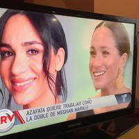 Christine dan Meghan memang punya gaya dan warna rambut serupa belum lagi beberapa fitur wajah mereka seperti hidung dan mata memang serupa. Tak heran saat pergi ke London, wanita 32 tahun itu bikin syok banyak orang Inggris. Foto: Instagram @christineprimrose